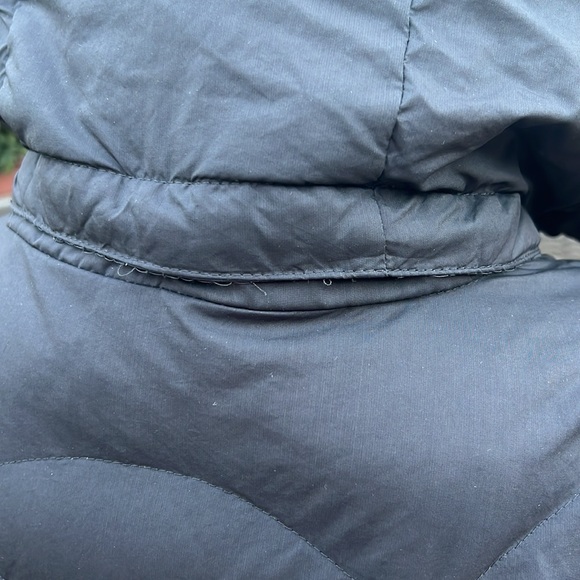 North Face black warm winter coat 3/4 length - Picture 7 of 10